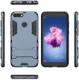 Huawei P Smart Hybride Stand Hoesje Donker Blauw afbeelding 4