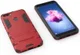 Huawei P Smart Hybride Stand Hoesje Rood afbeelding 3