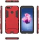 Huawei P Smart Hybride Stand Hoesje Rood afbeelding 4