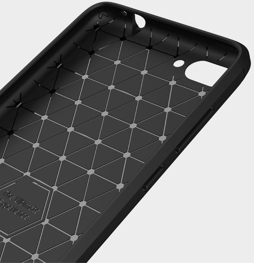 Asus Zenfone Max Plus Geborsteld TPU Hoesje Blauw afbeelding 11