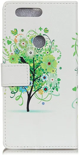 Huawei P Smart Portemonnee Hoesje Groene Boom afbeelding 8