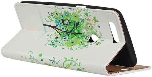 Huawei P Smart Portemonnee Hoesje Groene Boom afbeelding 9
