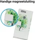 Huawei P Smart Portemonnee Hoesje Groene Boom afbeelding 3