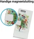 Huawei P Smart Portemonnee Hoesje Kleurrijke Boom afbeelding 3