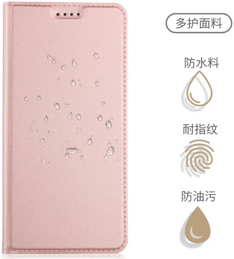 Sony Xperia XZ2 Compact  Book Case met Kaarthouder Roze Goud afbeelding 4