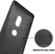 Sony Xperia XZ2 Hoesje TPU Met Leren Textuur Zwart afbeelding 2