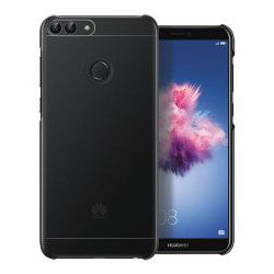 Huawei P Smart Originele PC Back Cover Case Zwart afbeelding 1