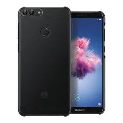 Huawei P Smart Originele PC Back Cover Case Zwart afbeelding 1