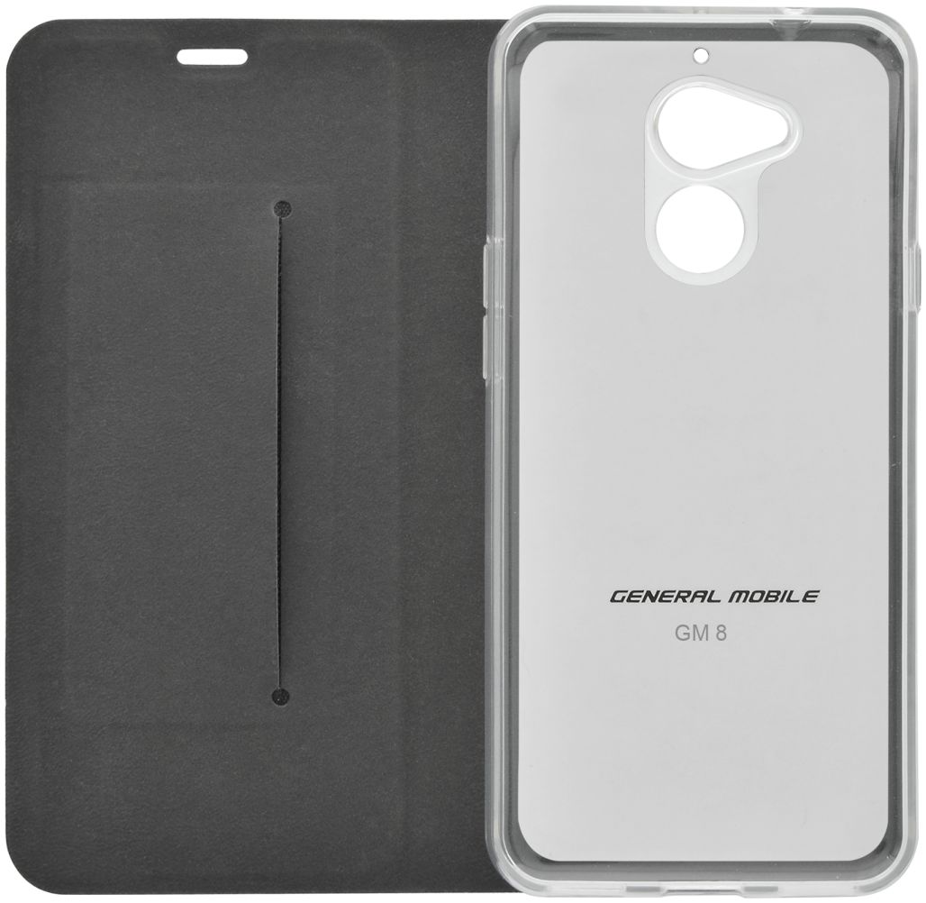 General Mobile GM8 Origineel Flip Hoesje Wit afbeelding 1