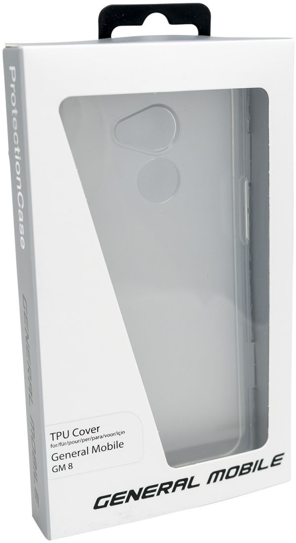 Origineel General Mobile GM8 TPU Hoesje Transparant afbeelding 2