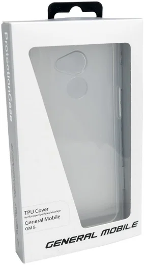 Origineel General Mobile GM8 TPU Hoesje Transparant afbeelding 2