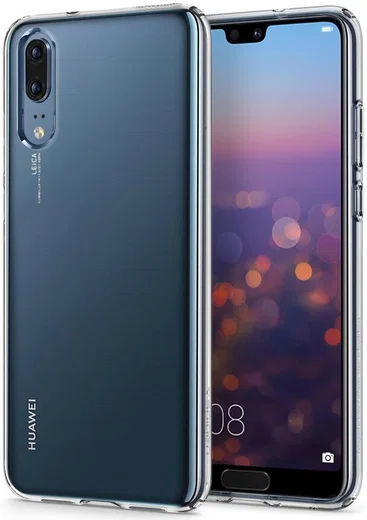 Spigen Liquid Crystal Hoesje Huawei P20 Clear afbeelding 1
