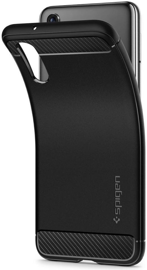 Spigen Rugged Armor Huawei P20 Hoesje Zwart afbeelding 3