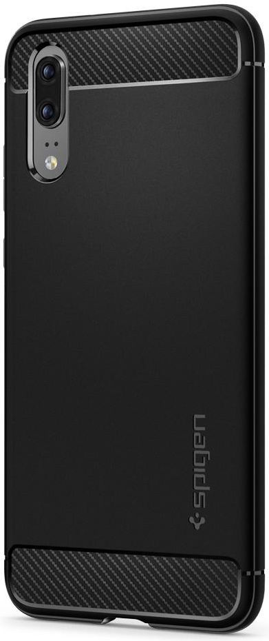 Spigen Rugged Armor Huawei P20 Hoesje Zwart afbeelding 4