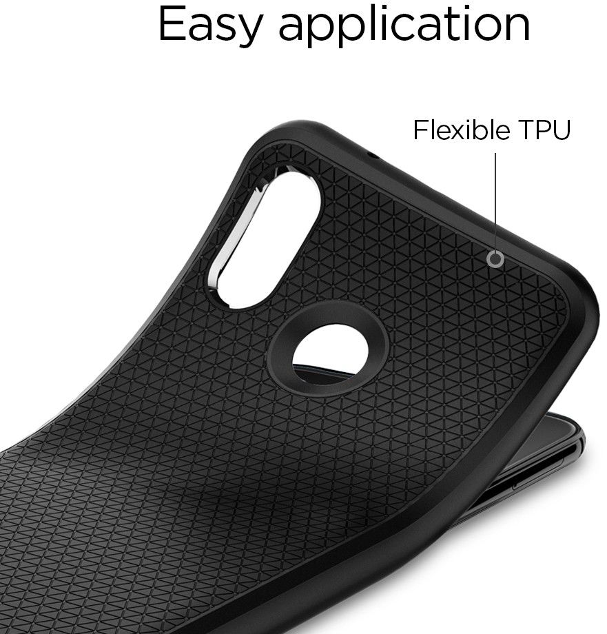 Spigen Liquid Air Case Huawei P20 Lite Zwart afbeelding 2
