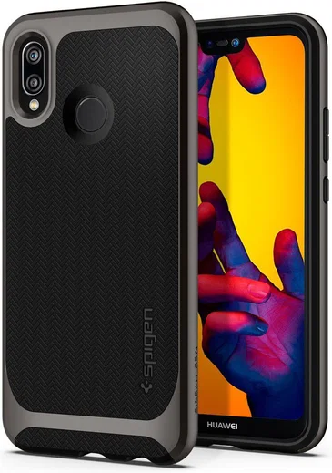 Spigen Ultra Hybrid Case Hawei P20 Lite Gunmetal afbeelding 1