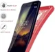 Nokia 6 (2018) Geborsteld TPU Hoesje Rood afbeelding 4