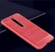 Nokia 6 (2018) Geborsteld TPU Hoesje Rood afbeelding 5