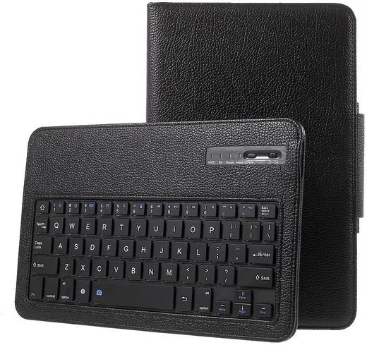 Samsung Galaxy Tab A 10.1 (2016) Bluetooth Toetsenbord Case Zwart afbeelding 19