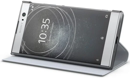 Sony Style Cover Stand SCSH10 Xperia XA2 Zilver afbeelding 2