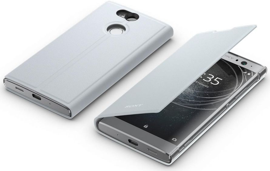Sony Style Cover Stand SCSH10 Xperia XA2 Zilver afbeelding 4
