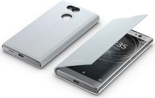 Sony Style Cover Stand SCSH10 Xperia XA2 Zilver afbeelding 4