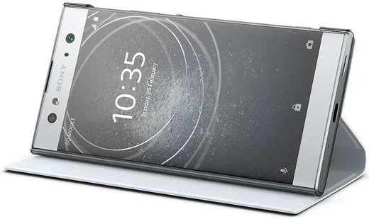 Sony Style Cover Stand SCSH20 Xperia XA2 Ultra Zilver afbeelding 2