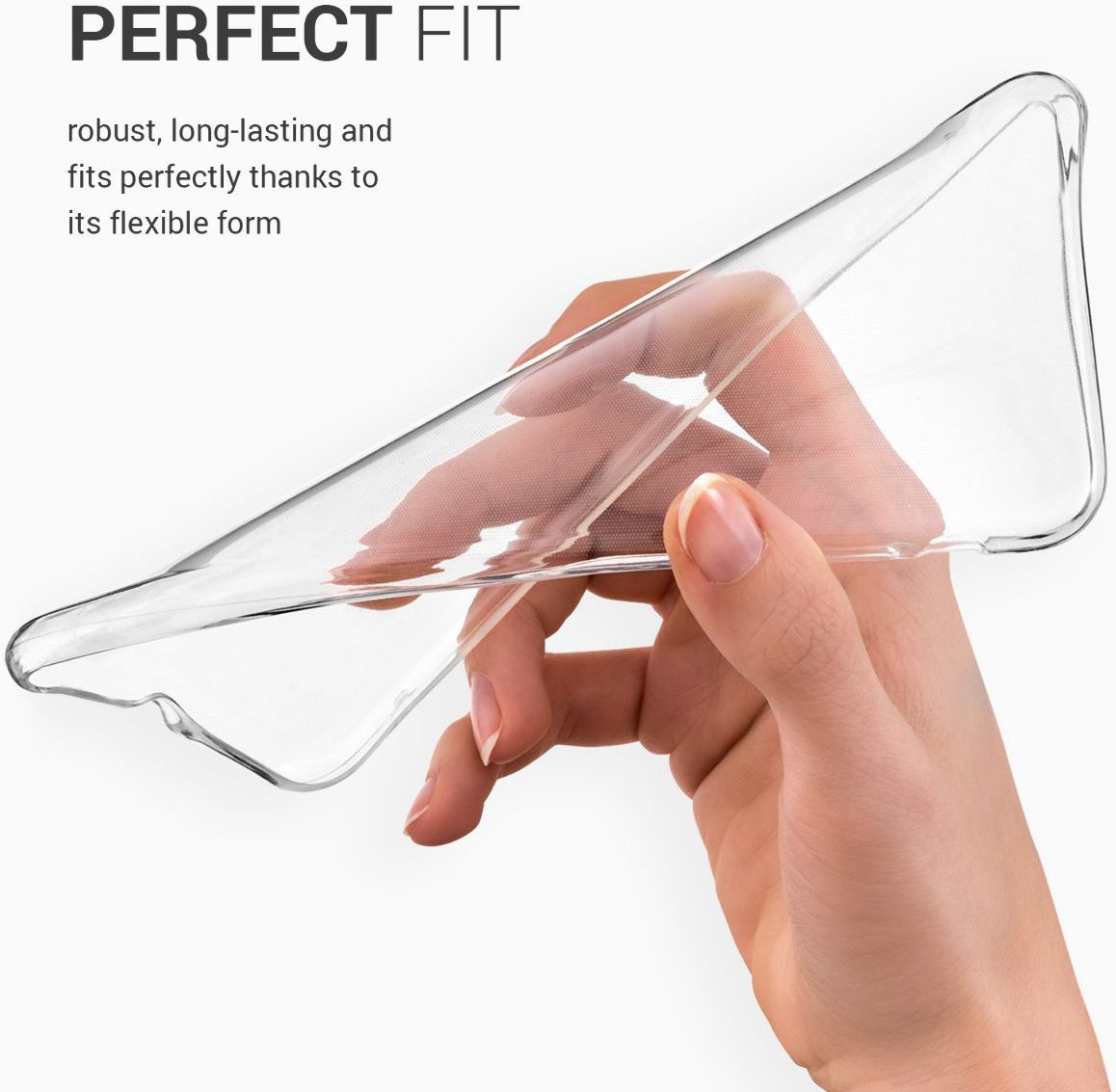 Nokia 6 (2018) Transparant Hoesje afbeelding 2