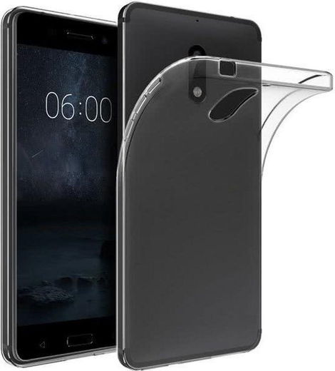 Nokia 7 Plus Transparant Hoesje afbeelding 1