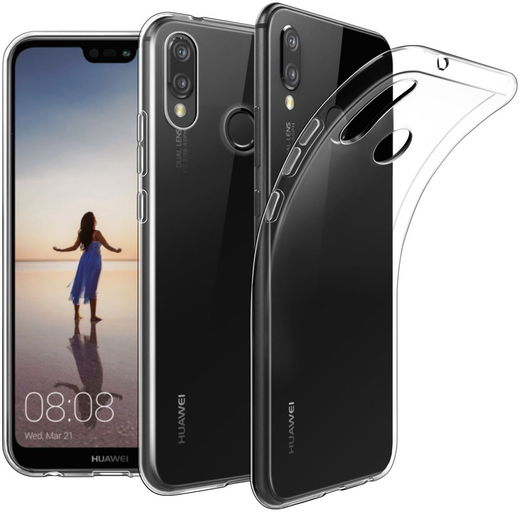Huawei P20 Lite Transparant Hoesje afbeelding 3