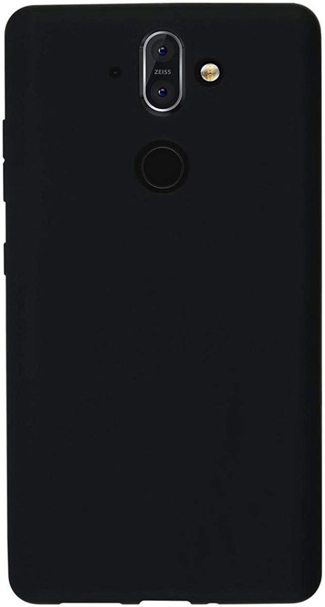 Nokia 8 Sirocco TPU Hoesje Zwart afbeelding 1