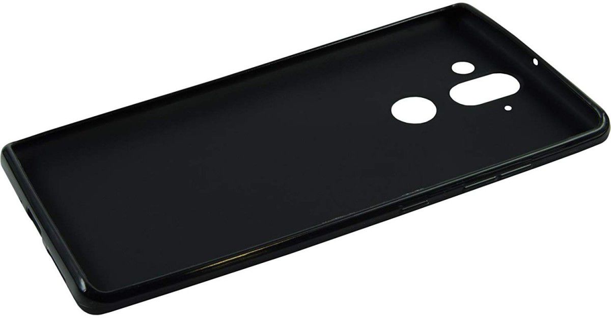 Nokia 8 Sirocco TPU Hoesje Zwart afbeelding 2