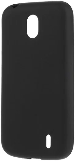 Nokia 1 TPU Hoesje Zwart afbeelding 1