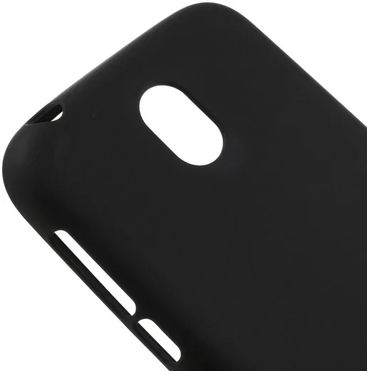 Nokia 1 TPU Hoesje Zwart afbeelding 4