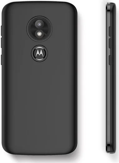 Motorola Moto E5 TPU Hoesje Zwart afbeelding 2