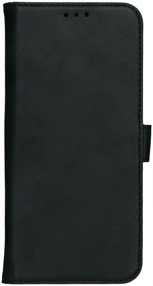 Rosso Deluxe OnePlus 6 Hoesje Echt Leer Book Case Zwart afbeelding 12