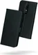 Rosso Deluxe OnePlus 6 Hoesje Echt Leer Book Case Zwart afbeelding 2