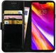 Rosso Element LG G7 Hoesje Book Cover Zwart afbeelding 1
