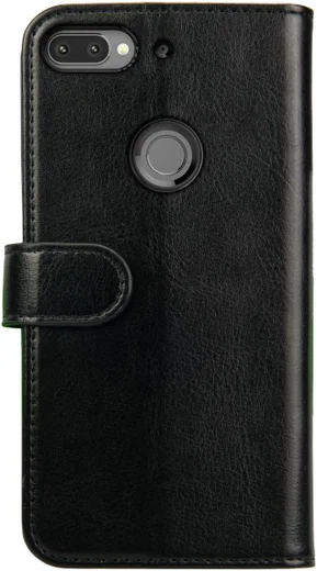 Rosso Element HTC Desire 12 Hoesje Book Cover Zwart afbeelding 4