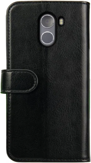 Rosso Element Wileyfox Swift 2 (Plus) Hoesje Book Cover Zwart afbeelding 2