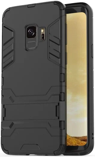 Hybride Samsung Galaxy S9 Hoesje Zwart afbeelding 1