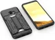Hybride Samsung Galaxy S9 Hoesje met Kaarthouder Zwart afbeelding 2