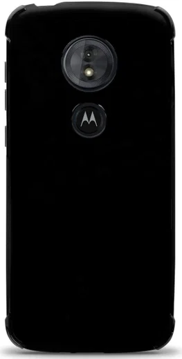 Motorola Moto E5 Hoesje met Bumper Zwart afbeelding 1
