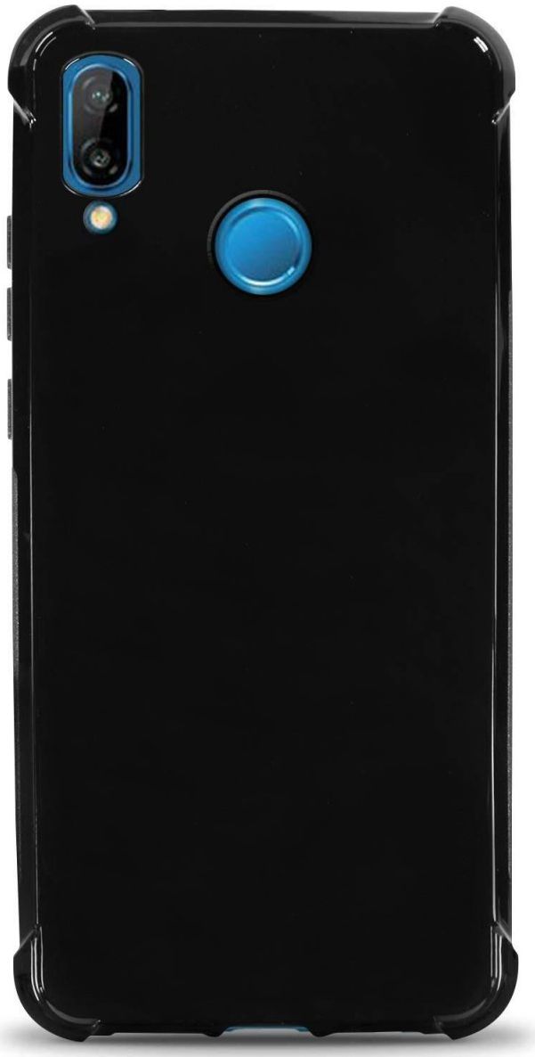Huawei P20 Lite Hoesje met Bumper Zwart afbeelding 2