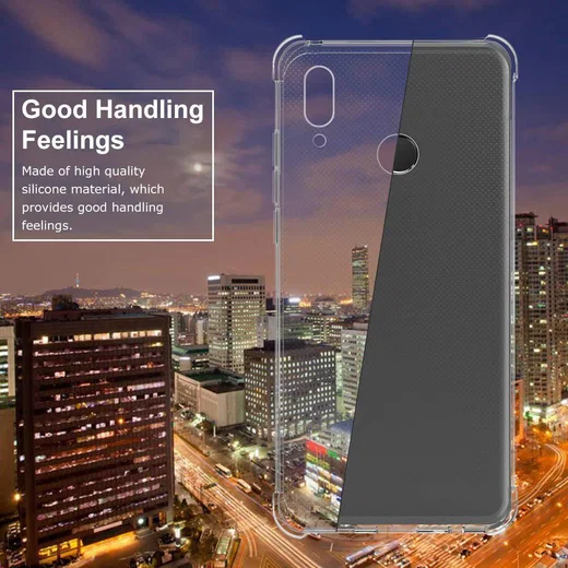 Huawei P20 Lite Hoesje met Bumper Transparant afbeelding 6