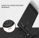 Nokia 8 Sirocco Geborsteld TPU Hoesje Zwart afbeelding 2
