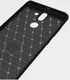 Nokia 8 Sirocco Geborsteld TPU Hoesje Zwart afbeelding 5