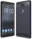 Nokia 8 Sirocco Geborsteld TPU Hoesje Blauw afbeelding 1