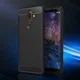 Nokia 7 Plus Geborsteld TPU Hoesje Zwart afbeelding 8