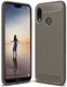 Huawei P20 Lite Geborsteld TPU Hoesje Grijs afbeelding 1